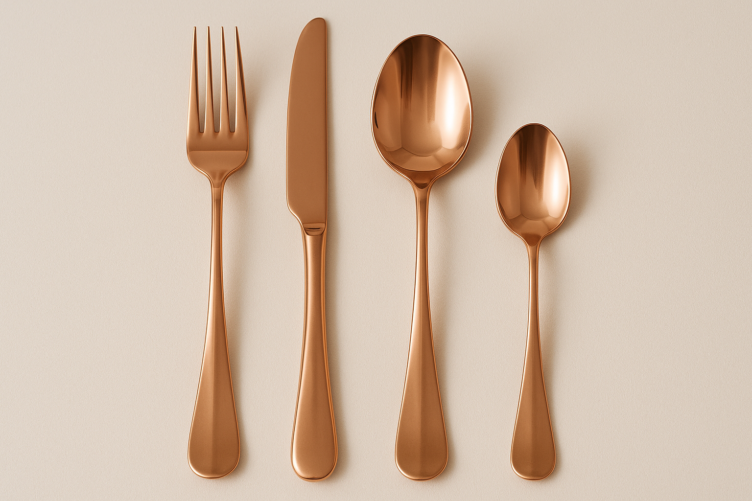 Talheres Rose Gold - Principal