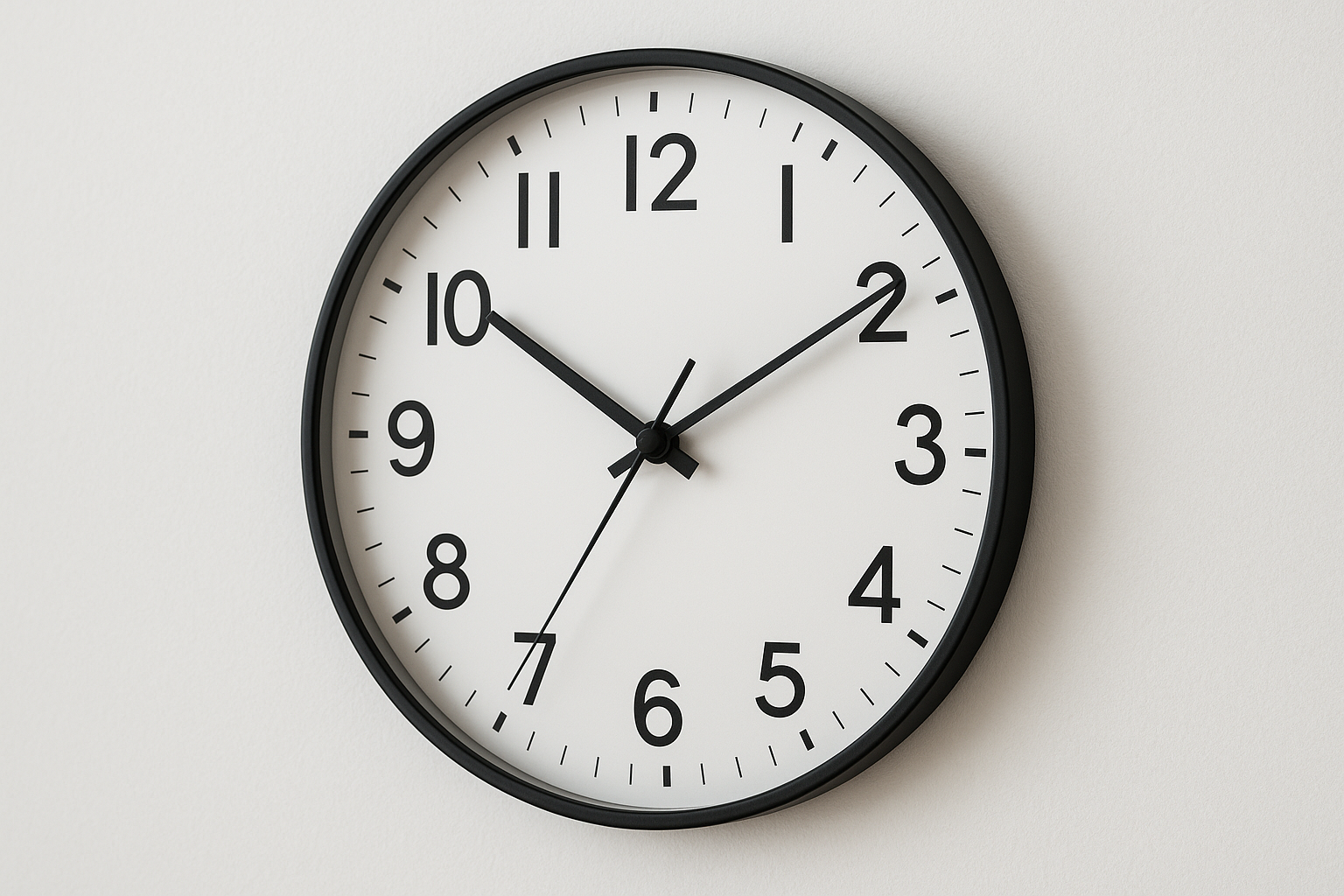 Relógio Minimalista - Detalhe Números